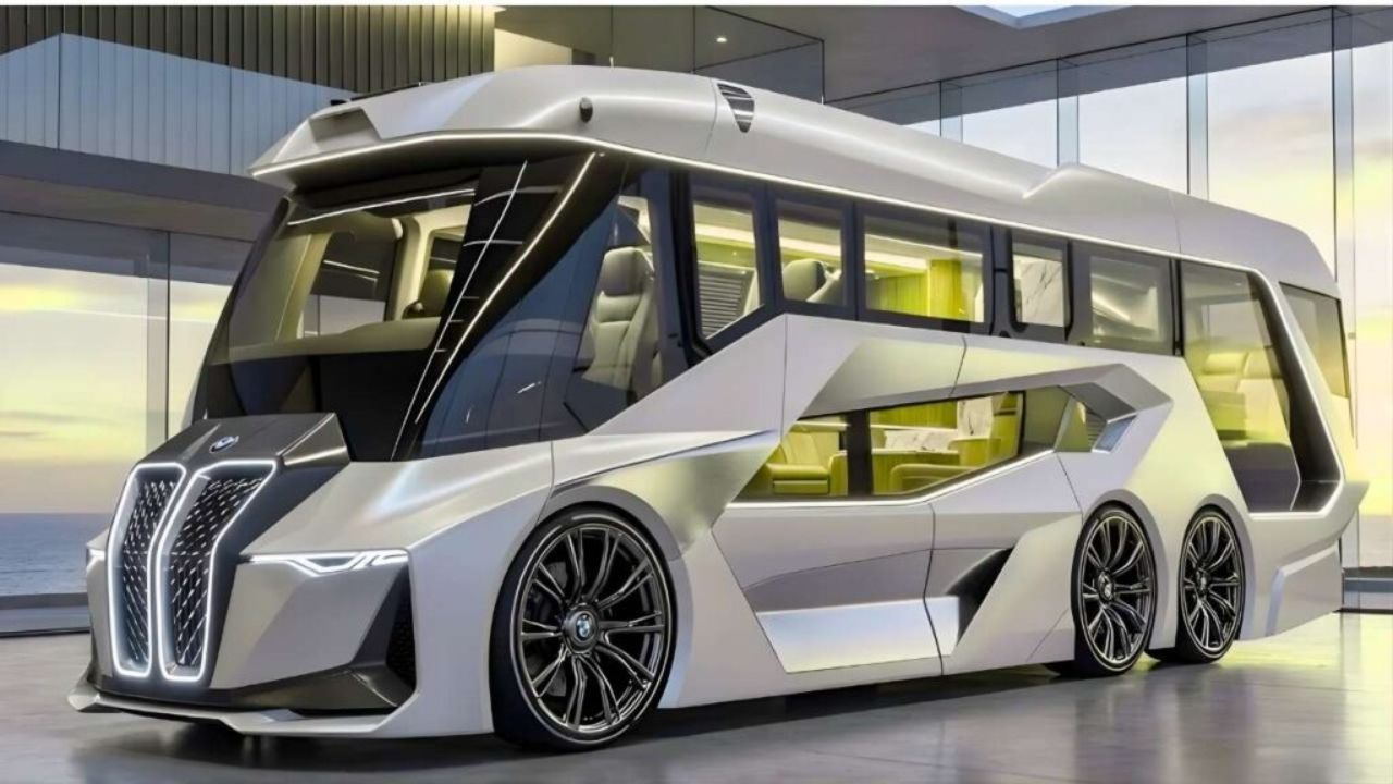 BMW iX Motorhome 2026 Unveiled Offering Ultra-Luxury Travel with OLED Displays and Smart Design