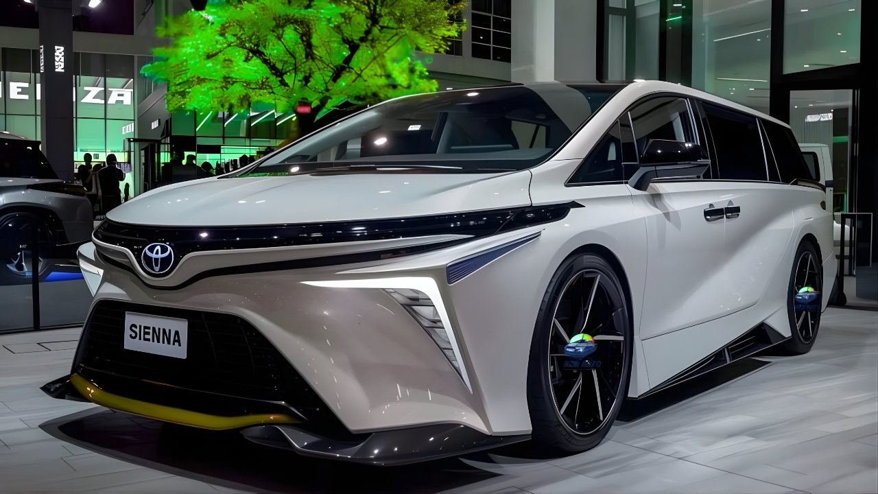 Toyota Sienna Hybrid 2026 Debuts as a Tech-Loaded Family Minivan with Efficient Hybrid Performance
